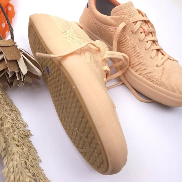 Rothy's Peach Sneakers Womens 9.5m - Picture 6 of 9